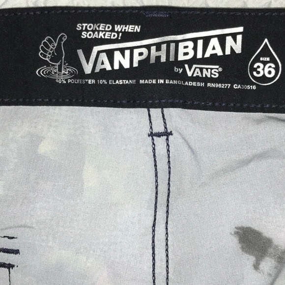Vans Beflor Vanphibian Men's Printed Shorts - Picture 8 of 8